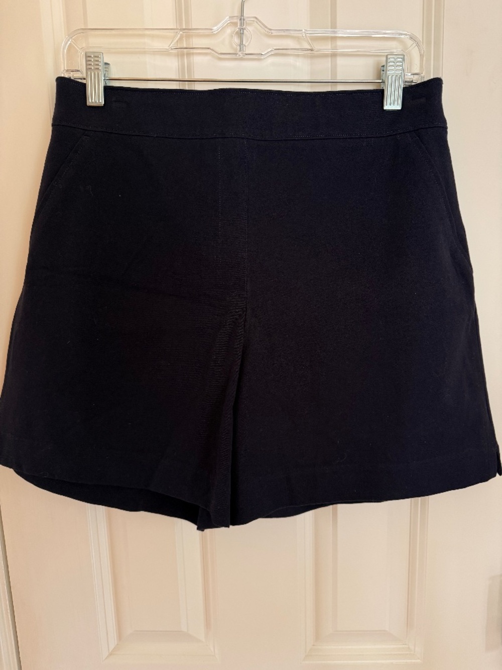 Spanx women’s navy blue shorts (Medium)